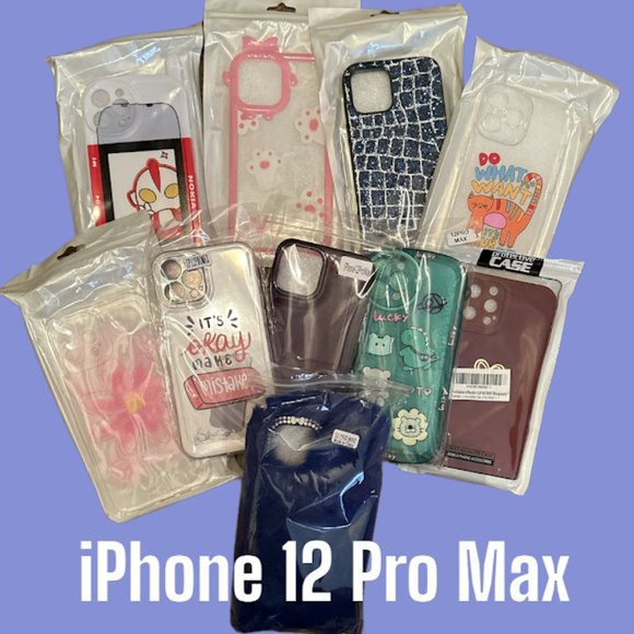 10 pack of iPhone 12 Pro Max Cases~ FIRM on the price (AA)